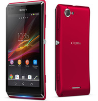 Sony Xperia L красный